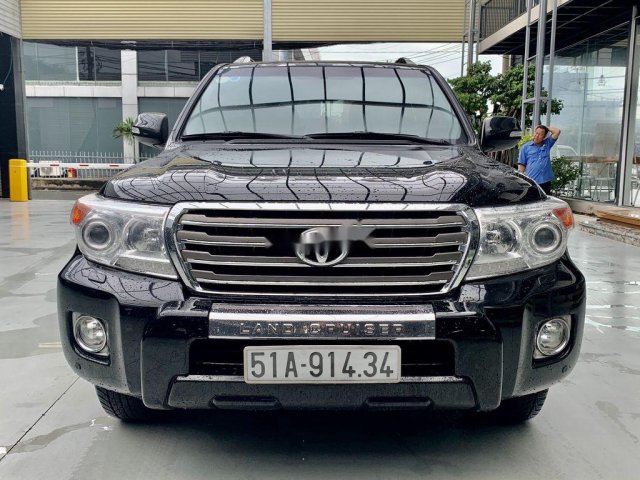 Bán Toyota Land Cruiser đời 2014, màu đen, xe nhập