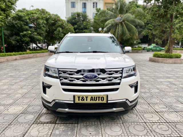 Bán Ford Explorer năm sản xuất 2018, màu trắng, nhập khẩu 0