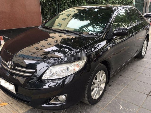 Bán xe Toyota Corolla sản xuất 2010, màu đen, xe nhập