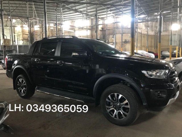 Bán Ford Ranger Wildtrak 2.0L đời 2019, màu đen, nhập khẩu nguyên chiếc  