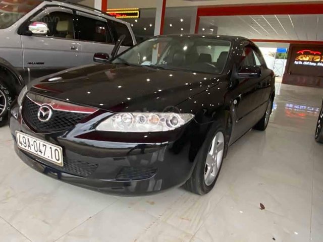 Bán ô tô Mazda 6 đời 2004, màu đen còn mới  0