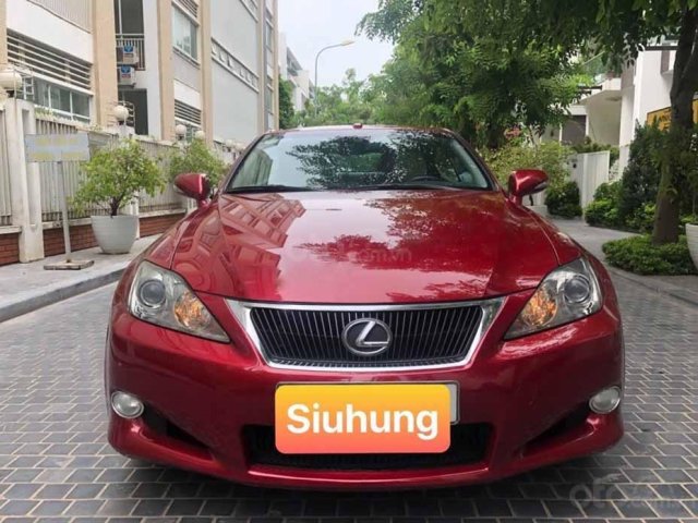 Bán Lexus IS 250C năm 2009, màu đỏ, nhập khẩu