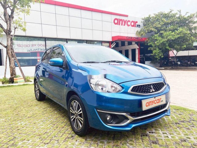 Cần bán gấp Mitsubishi Mirage năm sản xuất 2016, màu xanh lam, xe nhập, 320tr0