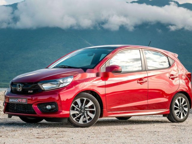 Bán ô tô Honda Brio sản xuất 2020, màu đỏ, nhập khẩu