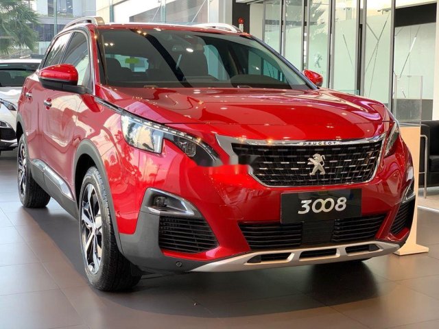 Bán xe Peugeot 3008 sản xuất 2020, màu đỏ, 979 triệu