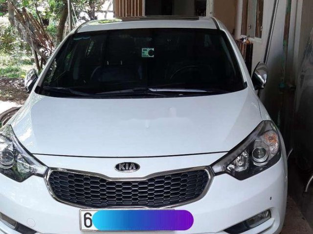 Bán xe Kia K3 1.6AT năm 2013, màu trắng, xe nhập