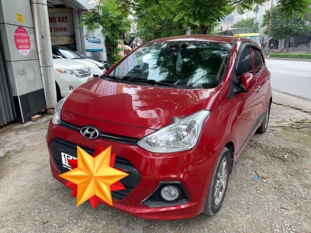 Bán ô tô Hyundai Grand i10 sản xuất 2016, màu đỏ, nhập khẩu, giá chỉ 352 triệu