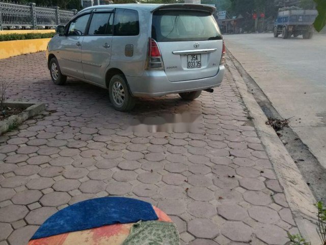 Bán xe Toyota Innova sản xuất 2008, màu bạc, xe nhập, xe gia đình0