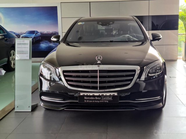 [Hot sale] Mercedes-Benz S450 Luxury 2020, màu đen, lướt 1.000 km, quà tặng siêu hấp dẫn0