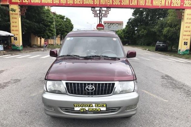 Cần bán Toyota Zace GL sản xuất 2004, màu đỏ còn mới