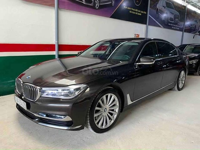 Cần bán BMW 7 Series 740 Li đời 2016, màu nâu, nhập khẩu nguyên chiếc  0