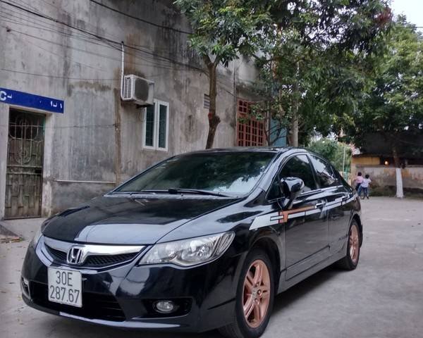 Bán Honda Civic 2.0AT sản xuất năm 2009, màu đen, xe nhập