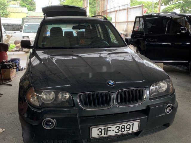 Bán xe BMW X3 năm 2006, xe nhập, màu xanh0