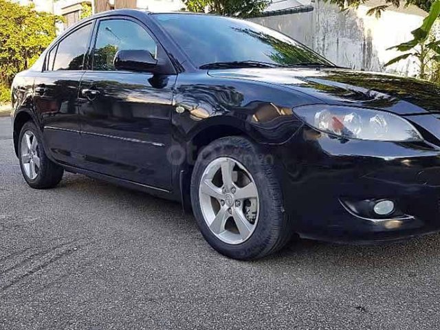 Cần bán Mazda 3 đời 2004, màu đen, nhập khẩu nguyên chiếc  0