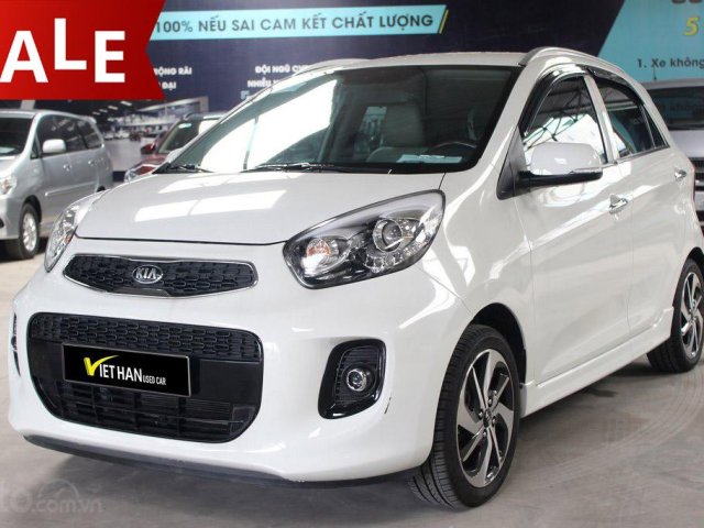 Kia Morning S 1.25AT sx 2019, màu trắng0