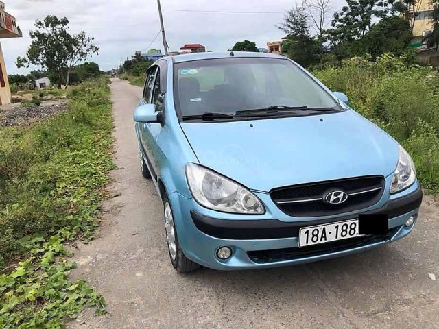 Bán Hyundai Getz 1.1 MT đời 2008, màu xanh lam, xe nhập  