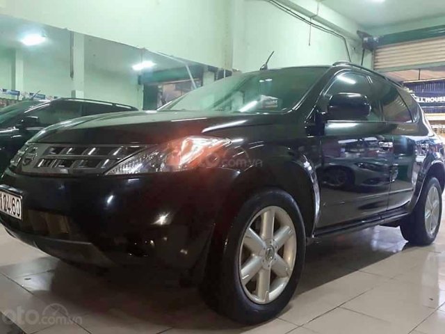 Bán Nissan Murano đời 2006, màu đen, xe nhập còn mới0