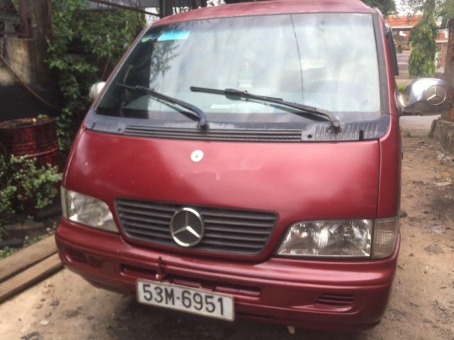 Bán Mercedes MB đời 2003, màu đỏ, xe nhập