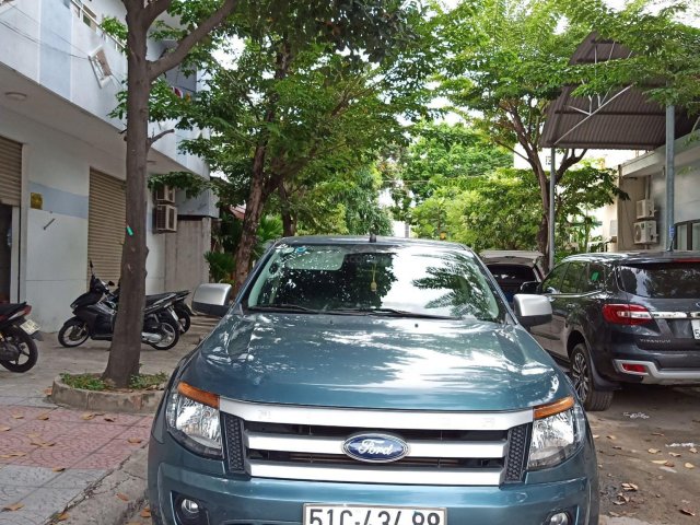 Bán Ford Ranger sản xuất 2014, màu xanh, ít sử dụng, giá 409 triệu đồng