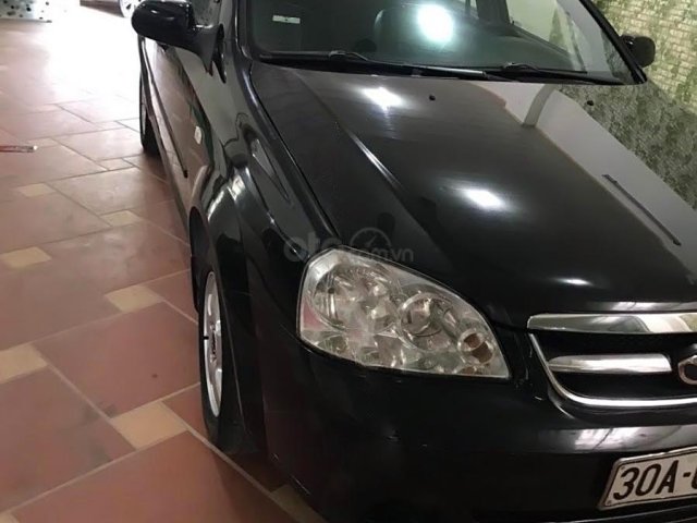 Bán Daewoo Lacetti năm 2010, màu đen, giá tốt0