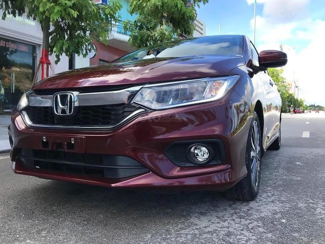 Bán Honda City sản xuất năm 2018, màu đỏ, chính chủ 0