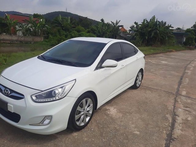 Bán Hyundai Accent năm 2014, màu trắng, nhập khẩu  0