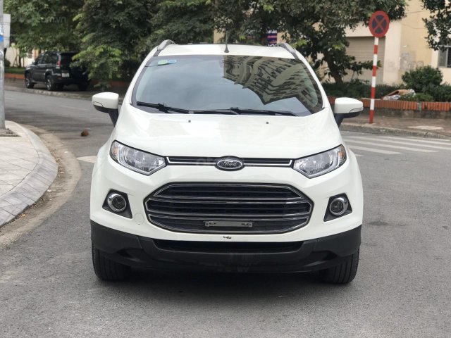 Bán gấp chiếc xe Ford Ecosport màu trắng đời 2016, xe một đời chủ, ưu đãi giá mềm