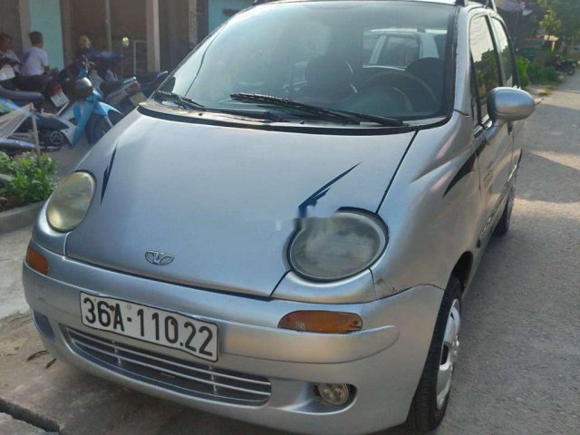 Bán Daewoo Matiz 2001, màu bạc, phun xăng điện tử0