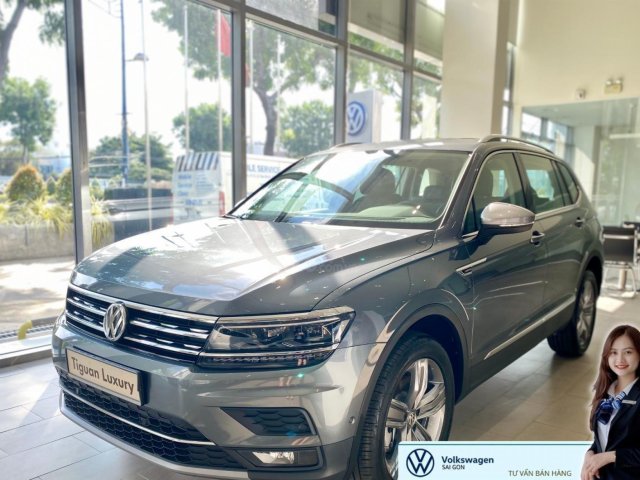 Tiguan Allspace Luxury màu xám - mới 100% - nhập khẩu 100% - suv 7 chỗ - dẫn động 4 Motion0