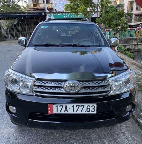 Cần bán xe Toyota Fortuner 2009, màu đen, nhập khẩu  0