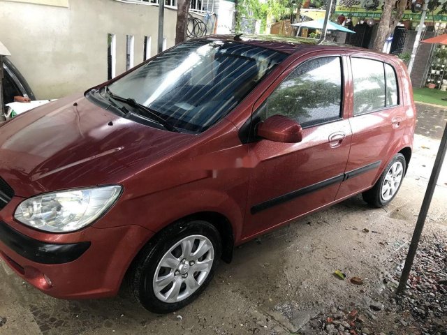 Bán xe Hyundai Getz sản xuất năm 2009, màu đỏ, nhập khẩu nguyên chiếc  