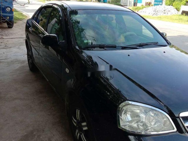 Cần bán Daewoo Lacetti sản xuất năm 2007, màu đen, 128tr0