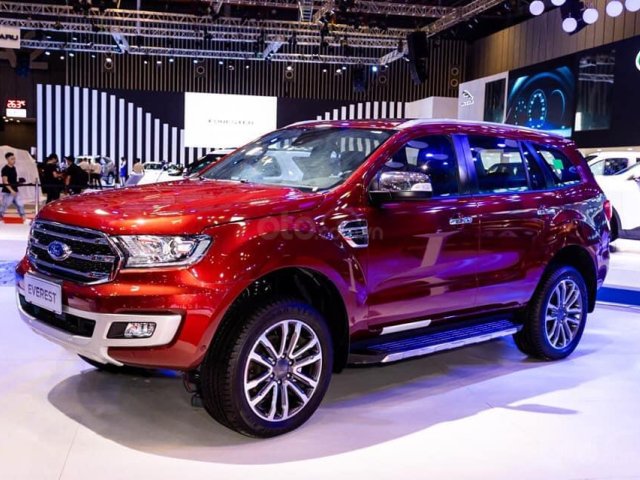 Ford Everest Titanium 2020, giao ngay đủ màu toàn quốc, hỗ trợ trả góp tới 85% bao đậu hồ sơ, tặng phụ kiện chính hãng