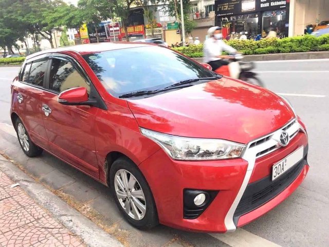 Bán Toyota Yaris G đời 2015, màu đỏ, nhập khẩu nguyên chiếc  