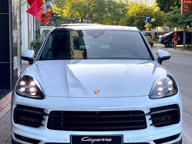 Porscher Cayenne SX 2020 đời 2021, màu trắng0