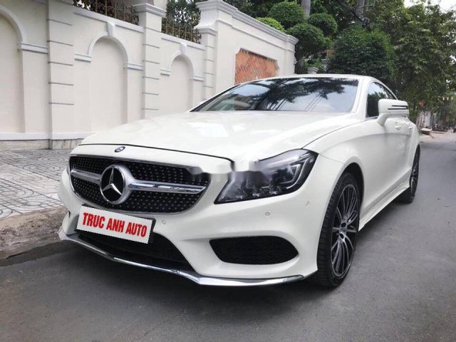 Bán Mercedes CLS500 4Matic đời 2014, màu trắng, nhập khẩu