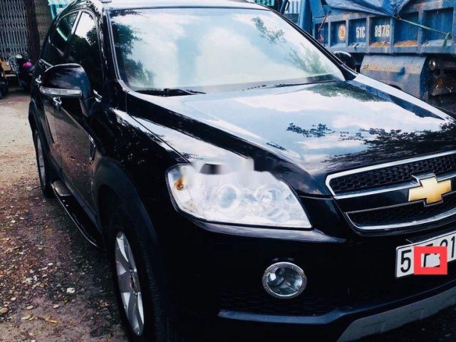 Bán ô tô Chevrolet Captiva đời 2008, màu đen còn mới  0