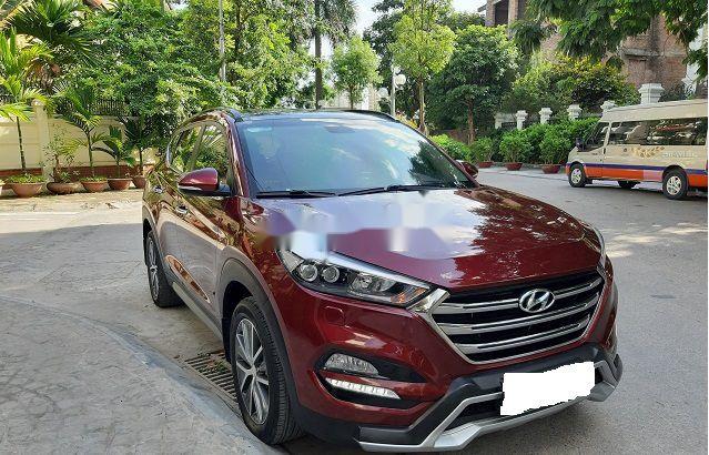 Cần bán lại xe Hyundai Tucson đời 2020, màu đỏ còn mới giá cạnh tranh