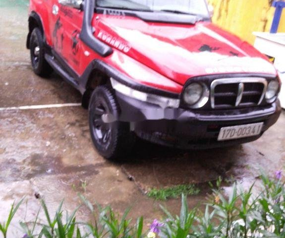 Bán xe Ssangyong Korando đời 2004, màu đỏ, nhập khẩu  