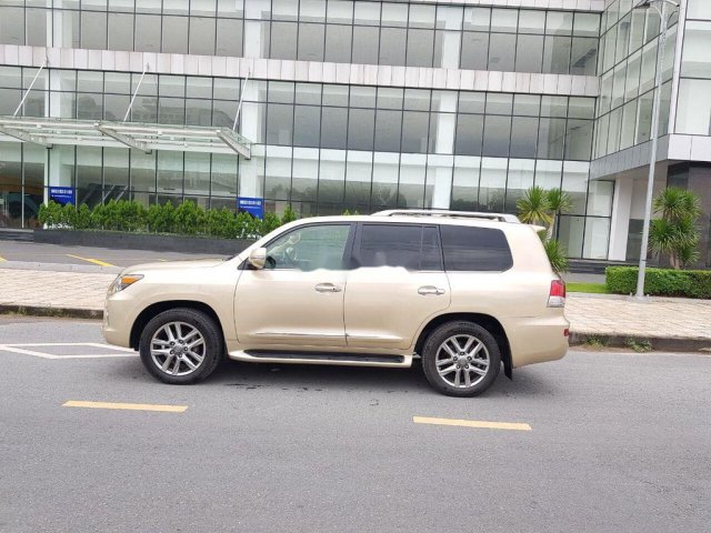 Bán Lexus LX 570 đời 2009, màu vàng cát, nhập khẩu nguyên chiếc còn mới0