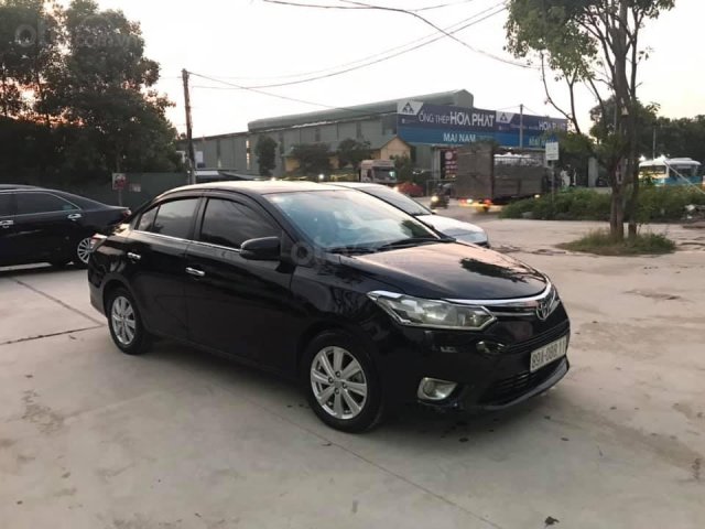 Bán xe Toyota Vios MT SX 2016, màu đen0