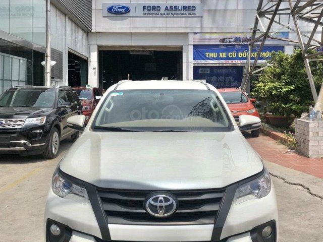 Toyota Fortuner 2.4G 2017 xe màu trắng đẹp nhập Indo - có hỗ trợ vay ngân hàng