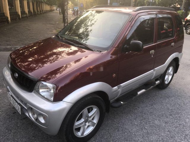 Bán Daihatsu Terios đời 2003, màu đỏ số sàn, 145tr