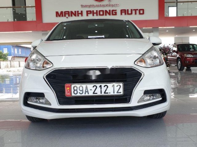 Bán xe Hyundai Grand i10 năm sản xuất 2018, màu trắng số tự động0