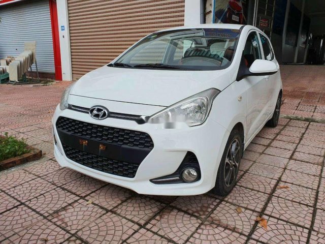 Bán Hyundai Grand i10 2015, màu trắng, nhập khẩu nguyên chiếc0