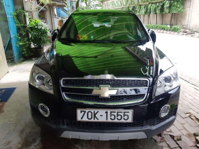 Bán Chevrolet Captiva sản xuất năm 2008, màu đen số tự động, 295tr0