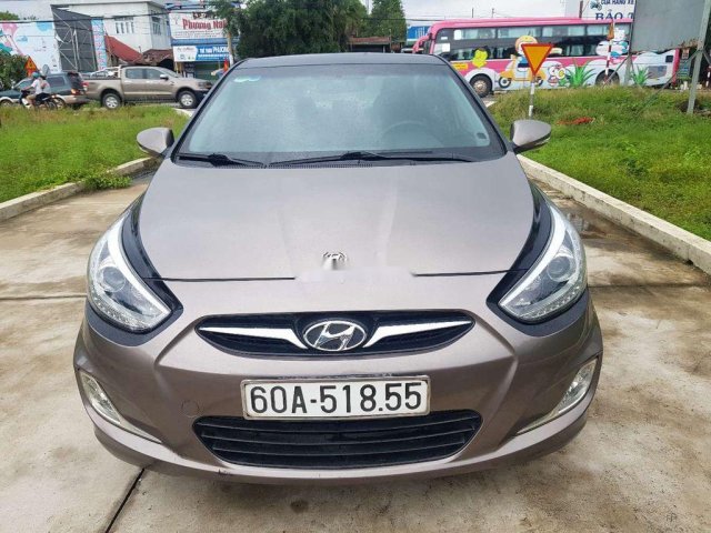 Bán Hyundai Accent sản xuất 2013, màu nâu, nhập khẩu  