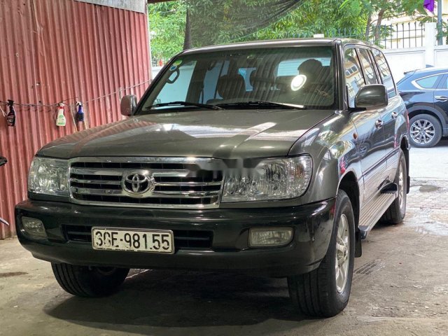 Bán ô tô Toyota Land Cruiser sản xuất năm 2007, màu xám giá cạnh tranh0