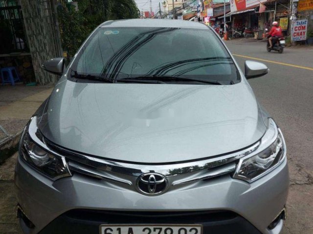 Bán Toyota Vios G đời 2016, màu bạc0