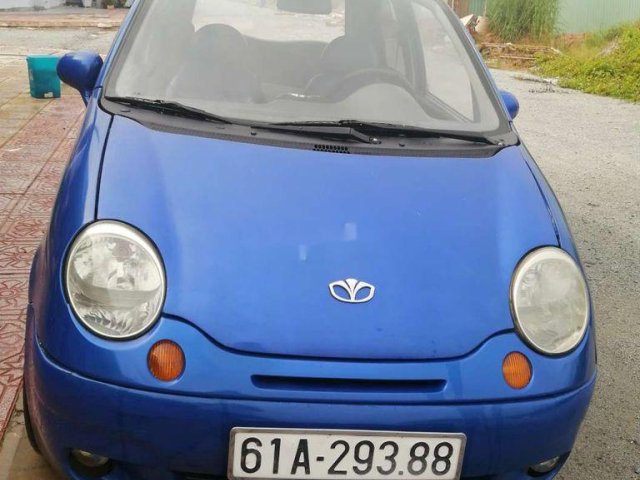 Cần bán gấp Daewoo Matiz đời 2003, màu xanh lam, nhập khẩu nguyên chiếc xe gia đình0